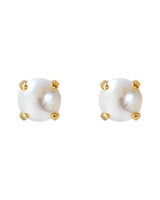 Classic Stud örhängen pearl