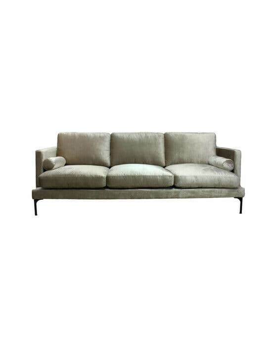 Bonham soffa 3-sits oatmeal/svart