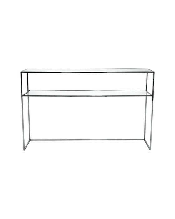 Gazelle konsolbord svart krom