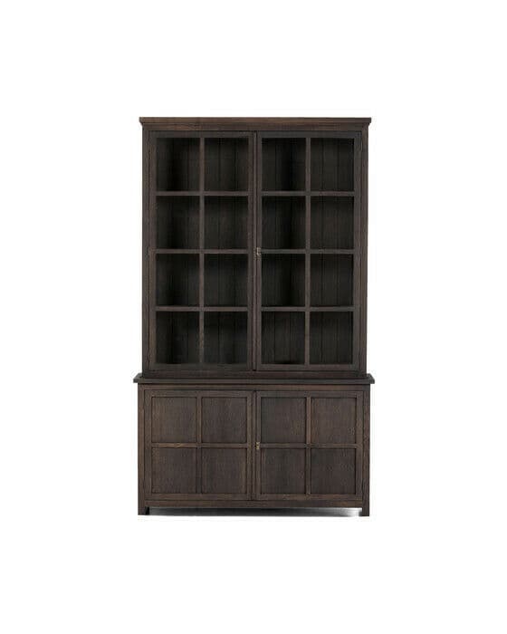Rhode Island vitrinskåp mountain wenge