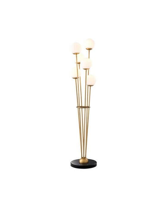 Tortora golvlampa antik mässing OUTLET