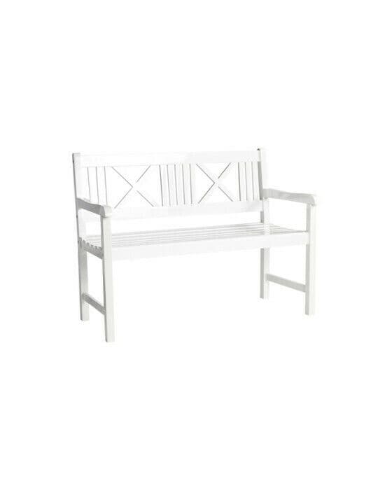 Rosenborg soffa vit 2-sits