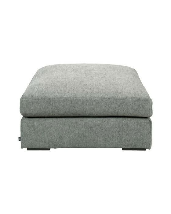 Tulum ottoman true grå
