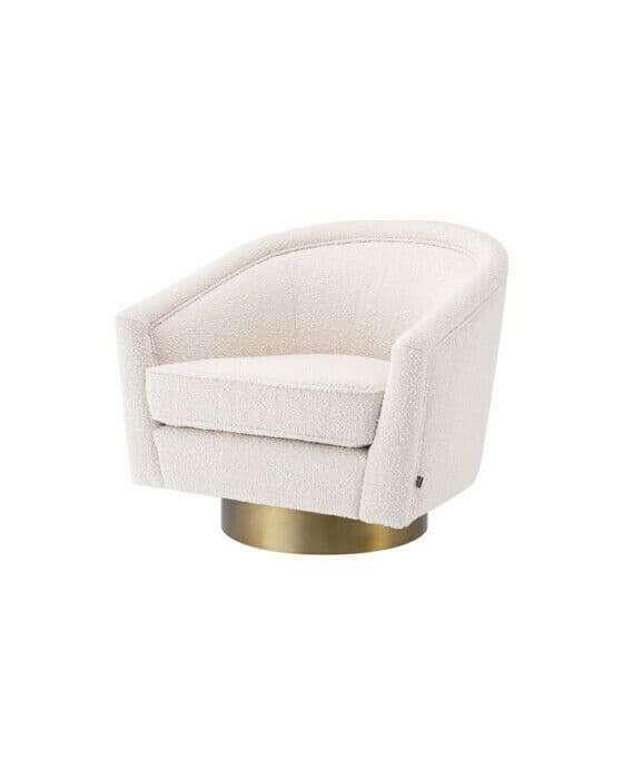 Catene fåtölj bouclé cream