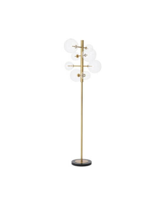 Argento golvlampa mässing