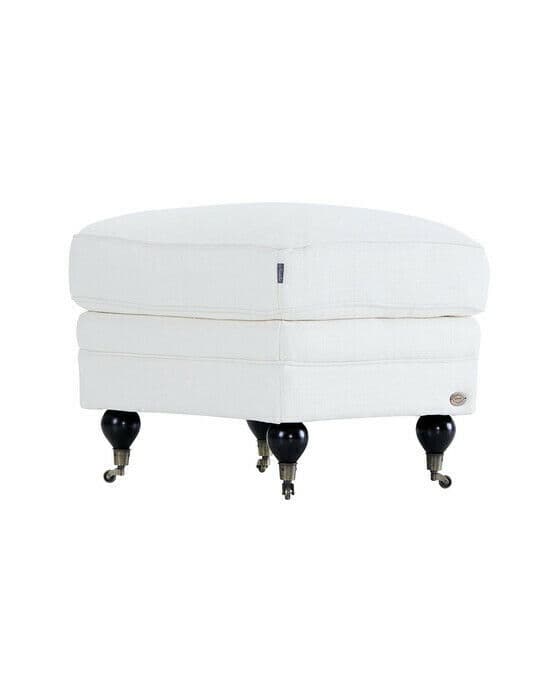 Howard Classic fotpall off-white