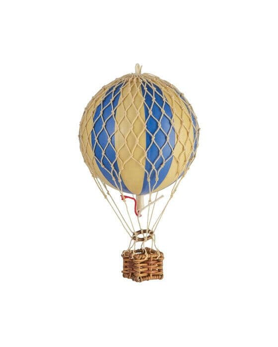Floating The Skies luftballong blå dubbel