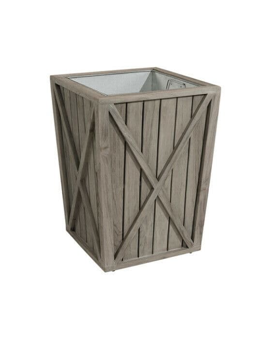 Creek Plant planteringskruka charcoal teak