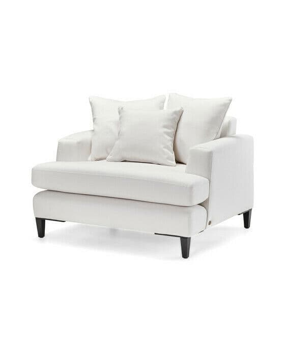 Los Angeles fåtölj 1,5-sits off-white