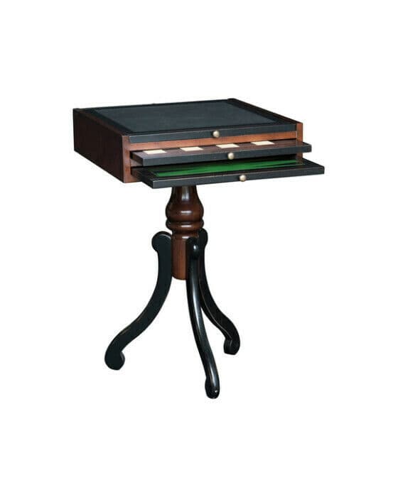 Spel sidobord brun