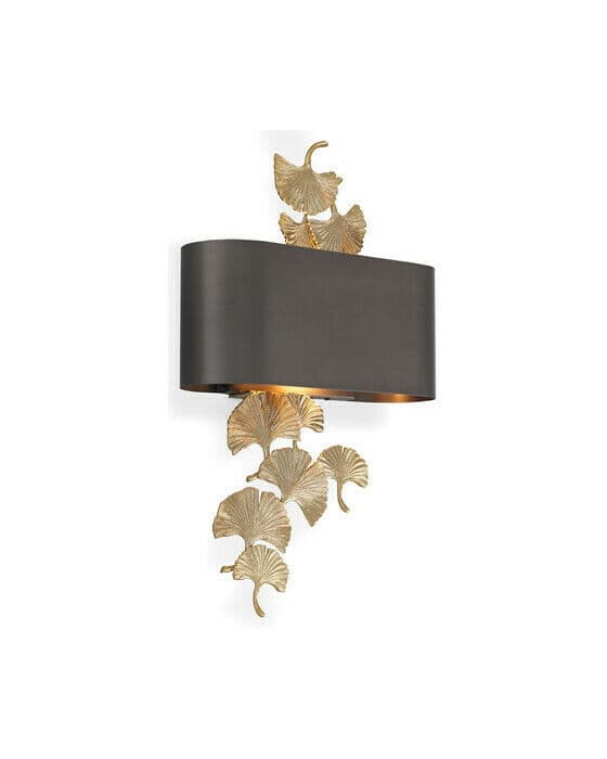 Regina vägglampa guld