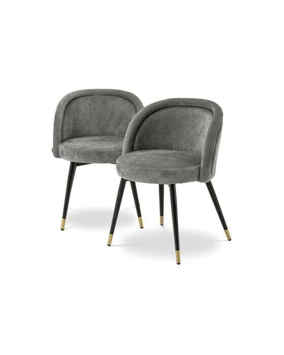 Chloé matstolar grå