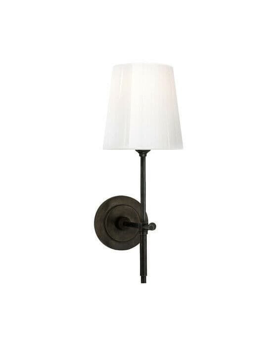 Bryant vägglampa brons/vit
