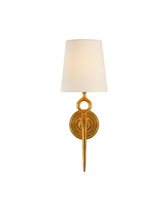 Bristol vägglampa Gilded