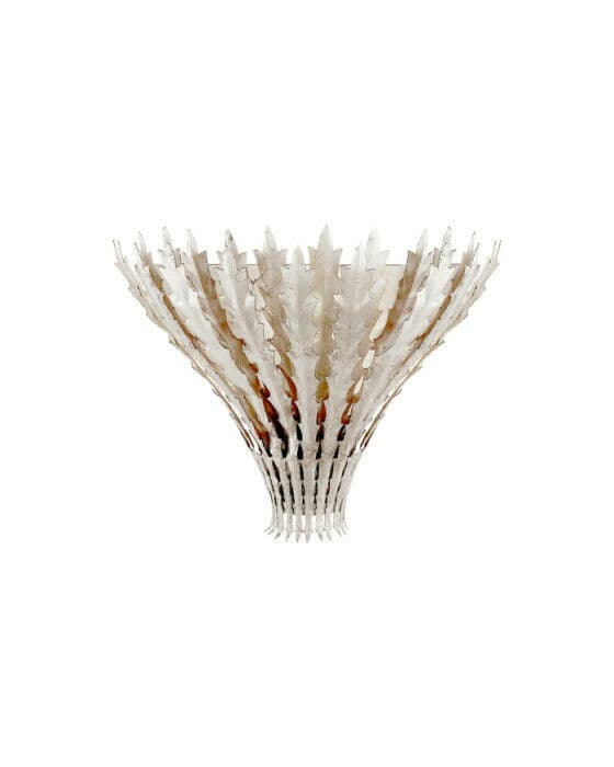 Hampton vägglampa silver