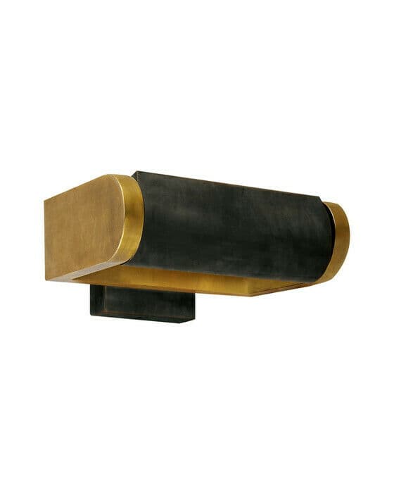 David 7"" tavelbelysning antik mässing/brons