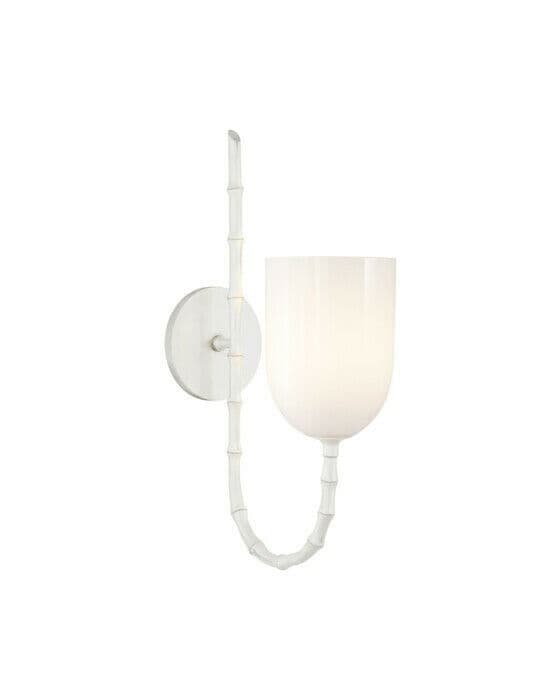 Edgemere vägglampa vit