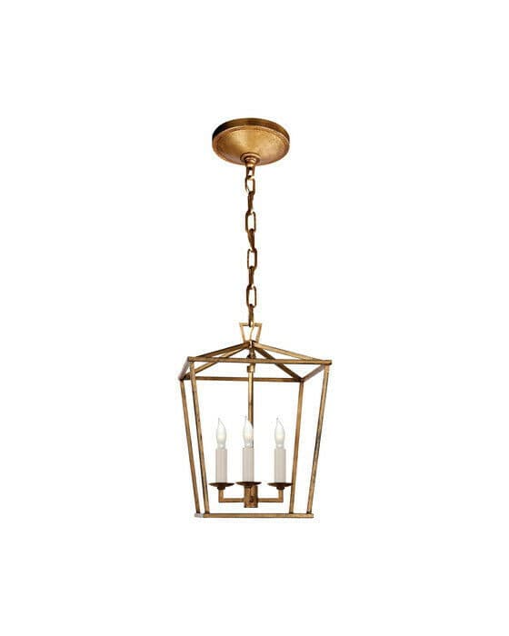Darlana taklampa gilded iron