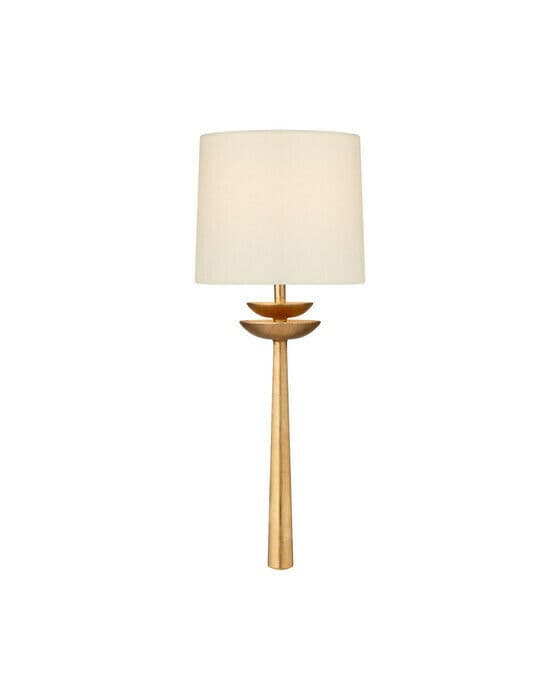 Beaumont Tail vägglampa guld