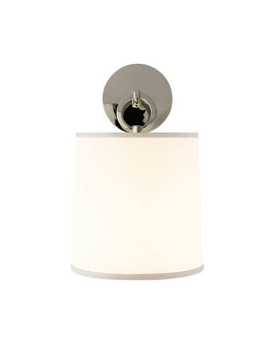 French Cuff vägglampa nickel