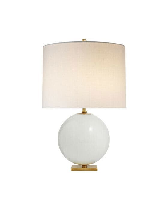 Elsie bordslampa cream