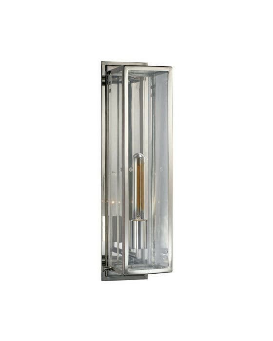 Belden vägglampa nickel