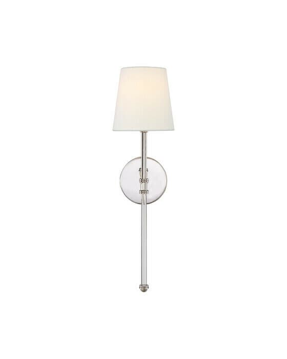 Camille vägglampa nickel