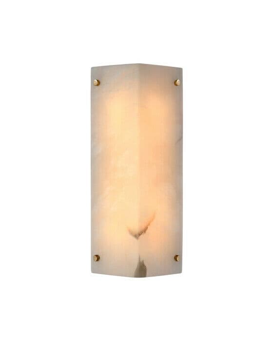Clayton vägglampa alabaster