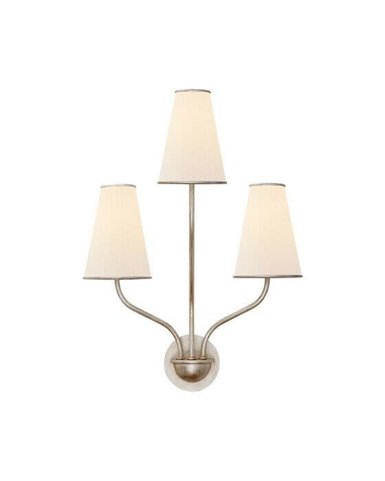Montreuil vägglampa silver