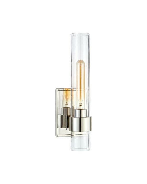 Presidio Petite vägglampa nickel