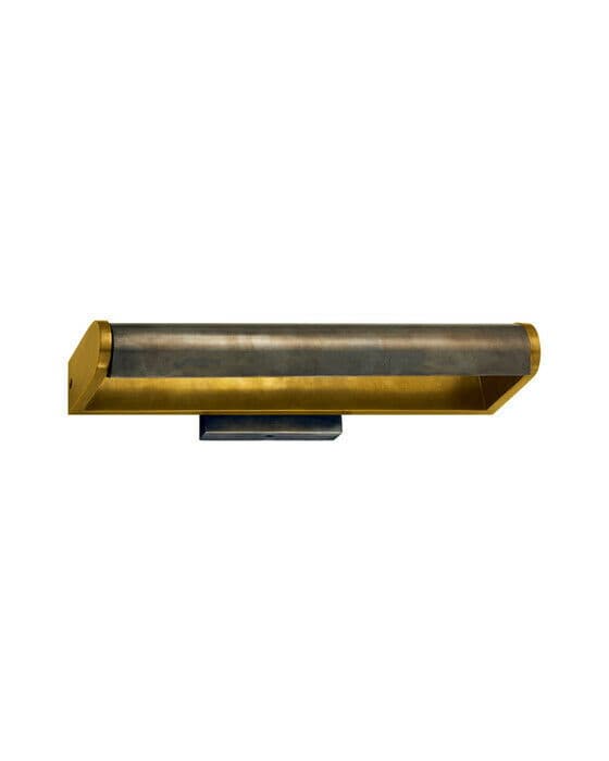 David 18"" tavelbelysning antik mässing/brons
