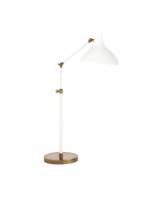 Charlton bordslampa vit