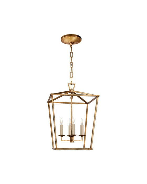 Darlana taklampa gilded iron