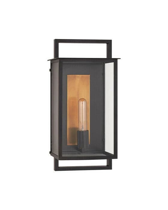 Halle vägglampa Aged Iron M