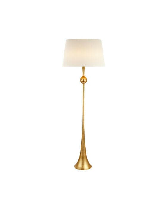 Dover golvlampa guld