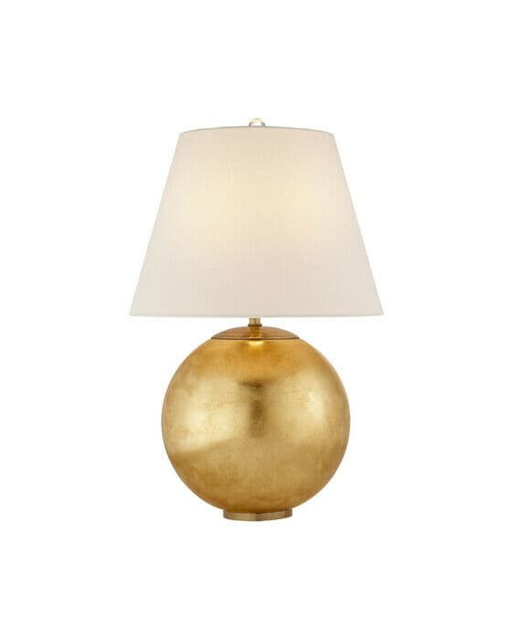 Morton bordslampa guld