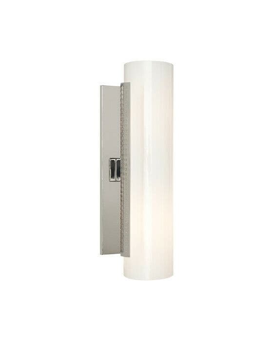 Precision Cylinder vägglampa nickel