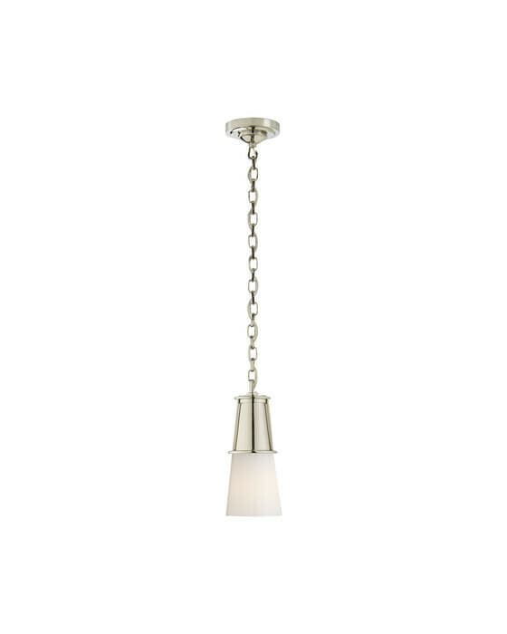 Robinson takpendel nickel/vit S