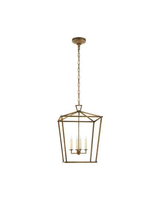 Darlana taklampa gilded iron