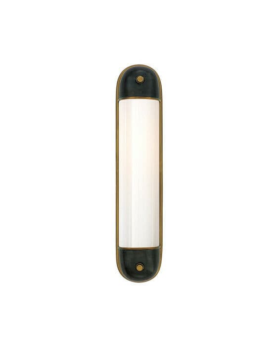 Selecta Long vägglampa brons/antik mässing