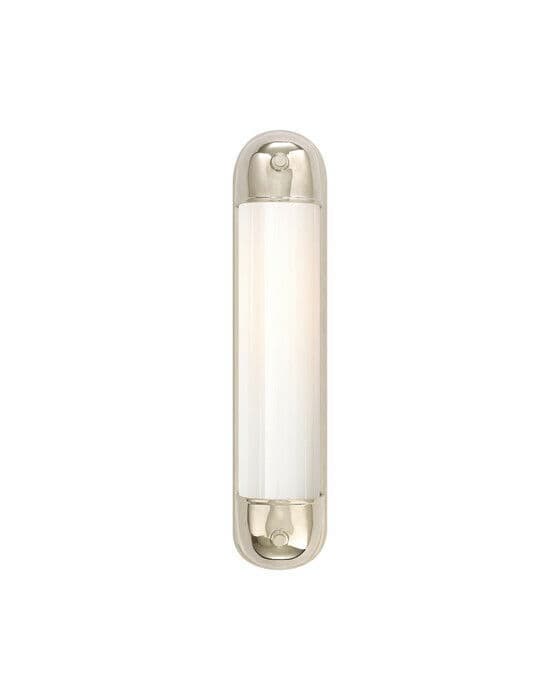 Selecta Long vägglampa nickel