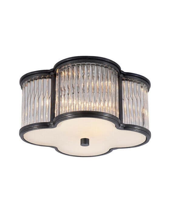 Basil plafond Gun Metal