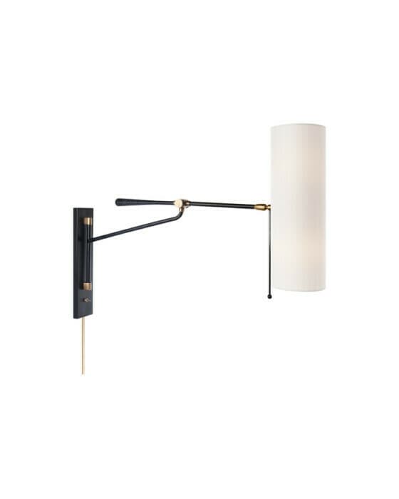 Frankfort Articulating vägglampa svart