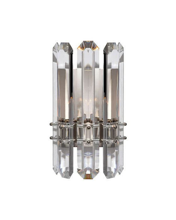 Bonnington vägglampa nickel