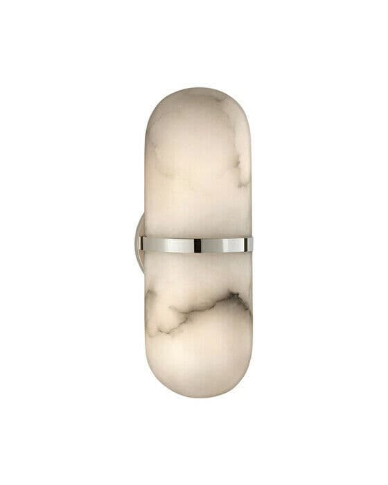 Melange Pill Form vägglampa nickel