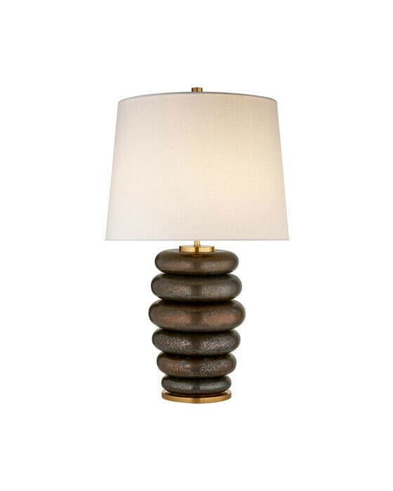 Phoebe bordslampa brons