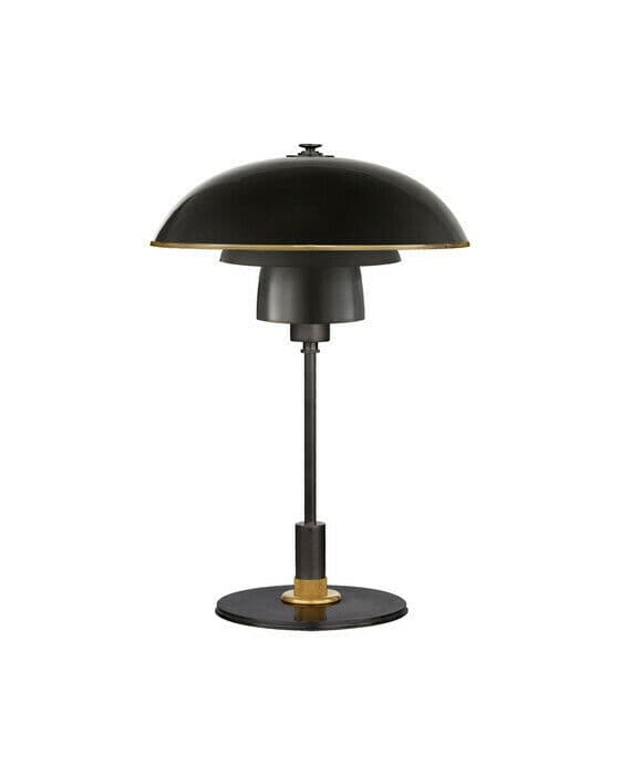 Whitman skrivbordslampa brons