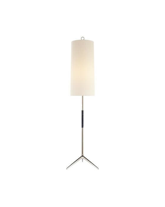 Frankfort golvlampa nickel