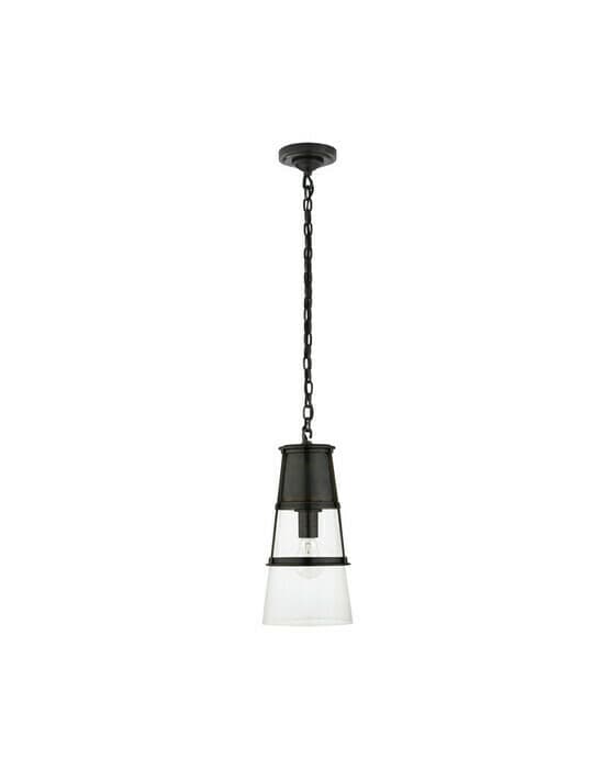 Robinson takpendel brons/klarglas M
