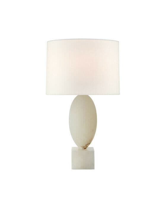 Versa bordslampa alabaster